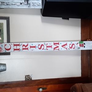 Merry Christmas porch sign